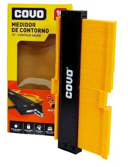 MEDIDOR DE CONTORNO 10" CON BLOQUEO REF CV-CGR / 9785 MARCA COVO