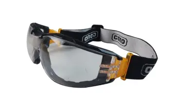 LENTES / ANTEOJOS DE SEGURIDAD TRANSPARENTES C/ BANDA ELASTICA REF. CV-GA-05 / 12092 MARCA COVO