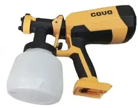 PISTOLA PARA PINTAR INALAMBRICA 20 V 1LT 1.45 PSI S/ BAT. NI CARG. REF. CV-SPY-20V / 12708 MARCA COVO