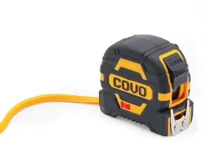 CINTA METRICA 1" X 5 MTS ALTO IMPACTO REF.CV-MMT-0525 COD. 12127 MARCA COVO