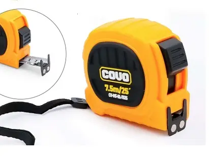 CINTA METRICA 1" X 7.50 MTS ALTO IMPACTO REF.CV-MT-HL-7525 COD. 13053 MARCA COVO 
