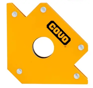 ESCUADRA / SOPORTE DE SOLDADURA MAGNÉTICO 50 LBS - 22 KG REF. CV-WH-4 / 10049 MARCA COVO