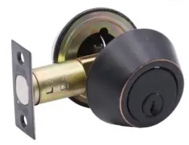 CERROJO CILINDRO - CILINDRO C/ NEGRO MATE REF.  JM-102B-ORB / 10134 MARCA COVO