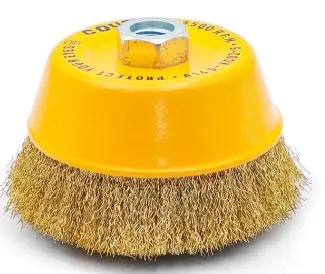 CEPILLO COPA ALAMBRE ONDULADO 5" X 5/8" REF. A145-KC02-5 / 9356 MARCA COVO