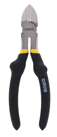 ALICATE CORTE DIAGONAL 30 MM 6" MANGO DE GOMA REF: CV-ZLP05-6D / 9787 MARCA COVO