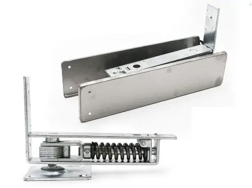 BISAGRA TIPO BATIENTE PARA COLOCAR EN PISO VAIVEN DOBLE 40KG REF. CV-D001-SS / 9994 MARCA COVO