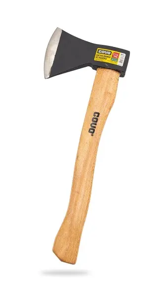 HACHA DOMESTICA PEQUEÑA MANGO DE MADERA 1000GR REF. CV-AXE-1000G / 10084 MARCA COVO