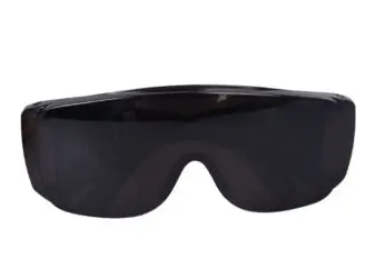 LENTES / ANTEOJOS DE SEGURIDAD CUADRADO - POLICARBONATO - NEGROS REF. CV-GA-01 / 8444 MARCA COVO