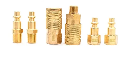 JUEGO DE ACOPLE Y CONECTORES RAPIDO 1/4" 6 PZAS REF. CV-KJT6 / 11061 MARCA COVO