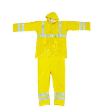 IMPERMEABLE PANTALON Y PONCHO C/ CINTA REFLECTIVA TALLA M REF. CV-TRF-FT-M / 11461 MARCA COVO