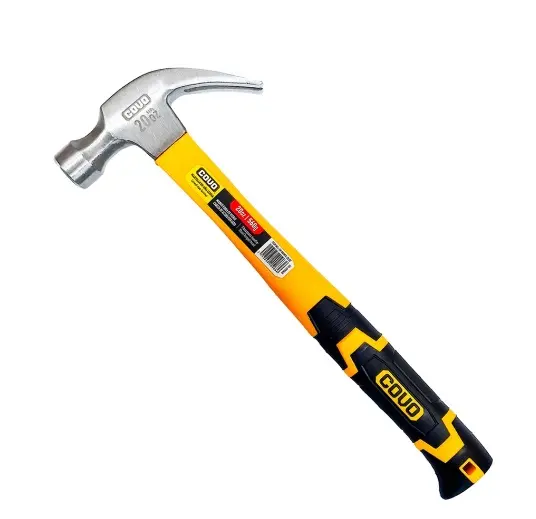 MARTILLO UÑA CURVA MANGO DE FIBRA 20 OZ REF. CV-HAMFG-20OZ / 13173 MARCA COVO
