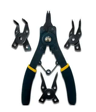 PINZA PARA ANILLOS DE RETENCION 6" 4 CABEZAS INTERCAMBIABLES REF. CV-CPS-3  / 13273 MARCA COVO
