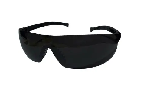 LENTES / ANTEOJOS DE SEGURIDAD OVALADO - POLICARBONATO - NEGROS REF. CV-GA-07 / 13376 MARCA COVO