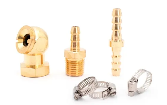 JUEGO DE PICO Y ABRAZADERA 6 PZA P/ MANGUERA AIRE DE 3/4" REF. CV-TZJT6 / 10912 MARCA COVO