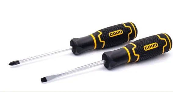 JUEGO DE DESTORNILLADORES 2 PZS PALA 4X1/4" ESTRIA PH2X4" REF. CV-SH-0602 / 8810 MARCA COVO