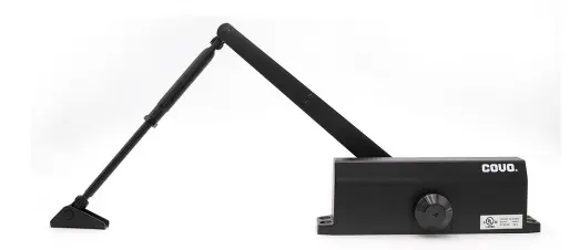 CIERRAPUERTAS AEREO HIDRAULICO NEGRO 65 KG REF. CV-503BK-65KG / 9813 MARCA COVO