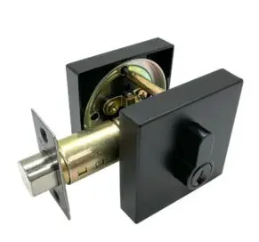 CERROJO CILINDRO - CILINDRO CUADRADO C/ NEGRO REF.  CV-DDSQ-MB / 12757 MARCA COVO