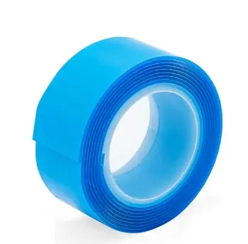 CINTA DOBLE FAZ 2.54 CM X 1,52 MTS 15LB TRANSPARENTE REF. CV-DSMT-C / 12924 MARCA COVO