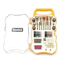 KIT / JUEGO DE ACCESORIOS GENERAL 121 PZAS P/DREMEL C/ESTUCHE REF. CV-GRST-121S / 12787 MARCA COVO