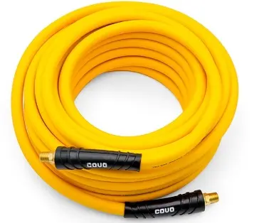 MANGUERA NEUMATICA PARA COMPRESOR DE 3/8" X 15,24MTS C/ CONEXIÓN 1/4" REF. CV-HAH-50FT-3-8 / 12865 MARCA COVO