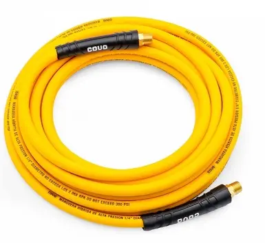 MANGUERA NEUMATICA PARA COMPRESOR DE 1/4" X 7.62MTS C/ CONEXIÓN 1/4" REF. CV-HAH-25FT-1-4 / 12867 MARCA COVO