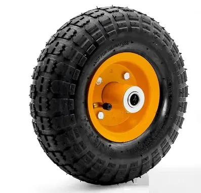 RUEDA NEUMATICA P/ CARRETILLA 10" C/ RODAMIENTO REF. CV-WLP-N100 / 12926 MARCA COVO