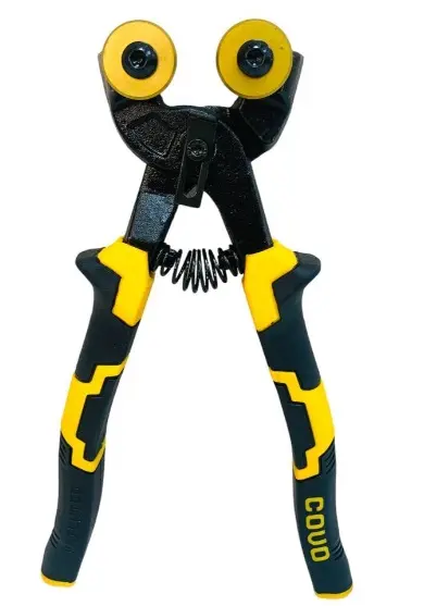 TENAZA / PINZA PARA CORTE DE VIDRIO Y CERAMICA 8" C/ LLAVE ALLEN REF. CV-TCR-1 / 12964 MARCA COVO