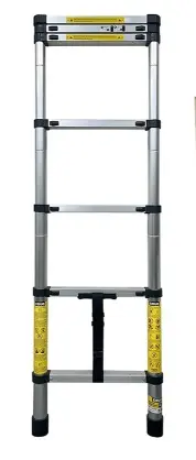 ESCALERA TELESCOPICA DE ALUMINIO 7 TRAMOS TIPO EXTENSIBLE 150 KG REF. CV-TLA-7 / 13194 MARCA COVO