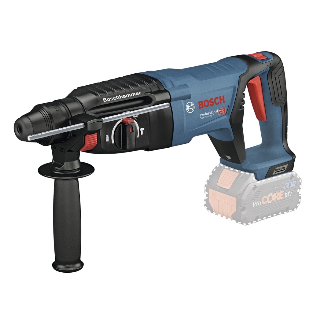 ROTOMARTILLO INALAMBRICO SDS PLUS 18 V 2.5J 980 RPM C/ 2BATERIA + CARGADOR REF. GBH 18V-26D / 865412 MARCA BOSCH