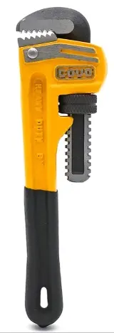 LLAVE DE TUBO 8" MANDIBULA RECTA REF. CV-PW0108C / 9147 MARCA COVO
