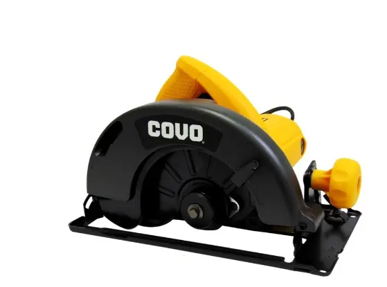 SIERRA CIRCULAR / TROZADORA 7 1/4" X 7/8" 110V 1100W 5500 RPM S/ DISCO REF. CV-SC-7-1-4 / 10205 MARCA COVO
