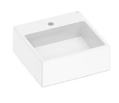 LAVAMANOS CUADRADO DE SOBREPONER Q4 42 CM X 42  X 16 CM COLOR BLANCO REF.LAV-921 COD. 073308 MARCA CELITE