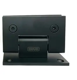 BISAGRA DE MURO A VIDRIO 9X5.5CM NEGRO MATE REF. CV-GDH90-MB / 12254 MARCA COVO