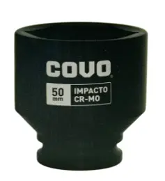 DADO DE IMPACTO 50MM CUADRO 1" 6 PUNTAS REF. CV-DIS-50 / 12293 MARCA COVO
