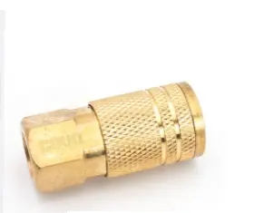 ACOPLE RAPIDO NEUMATICO PARA COMPRESORES DE 1/4" HEMBRA BRONCE REF. CV-DJT1 / 10880 MARCA COVO