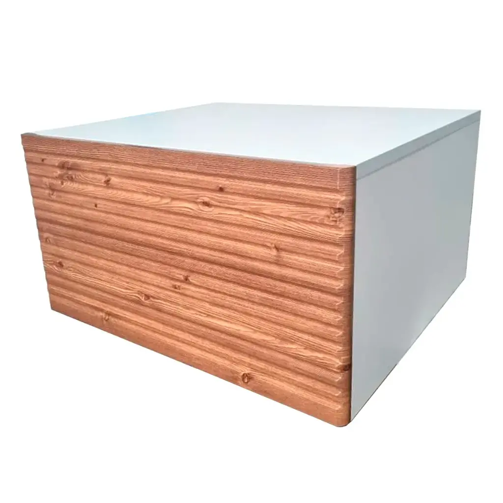 MUEBLE DE BAÑO 1 GAVETA 32 X 60 X 52 CM CON TOPE EN MADERA MODELO DANICA COLOR BLANCO REF. 00308024 MARCA PIERROT