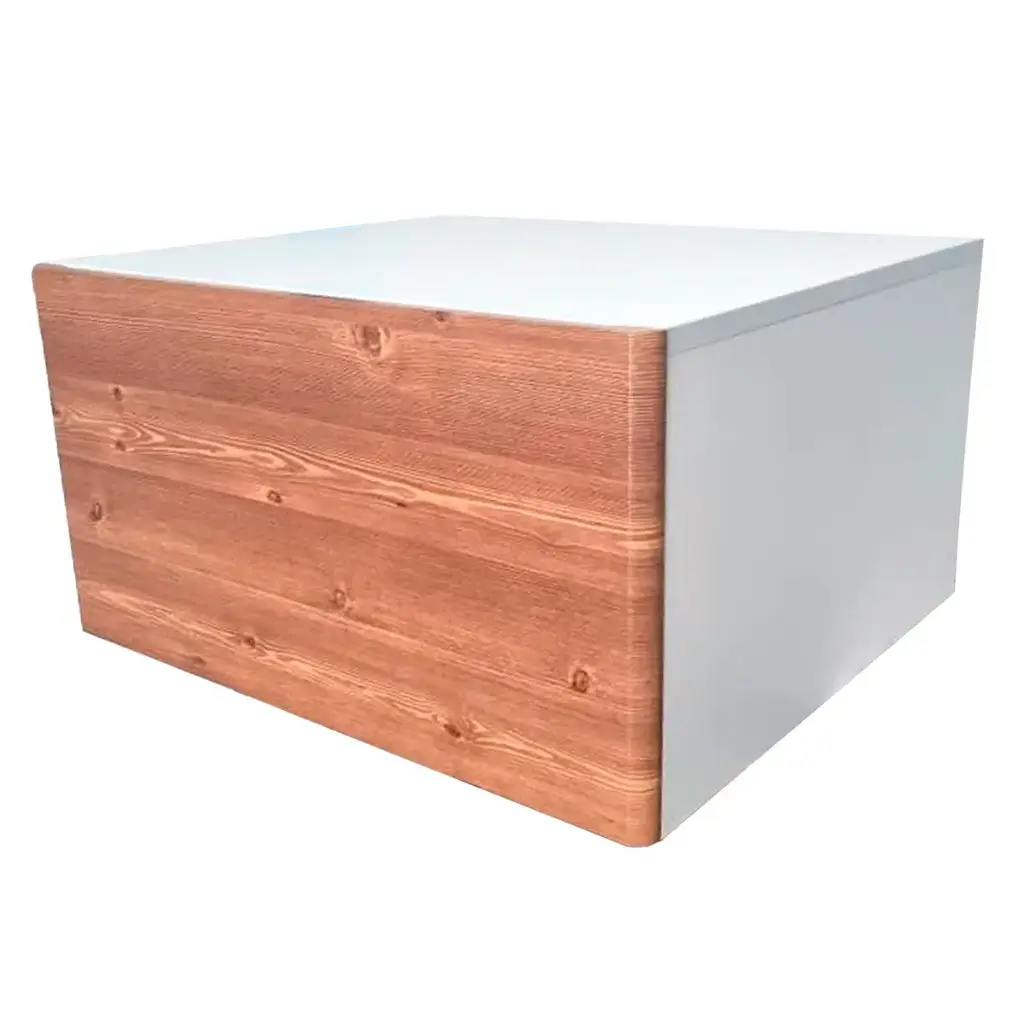 MUEBLE DE BAÑO 1 GAVETA 32 X 60 X 52 CM CON TOPE EN MADERA MODELO DARA COLOR BLANCO REF. 00308025 MARCA PIERROT