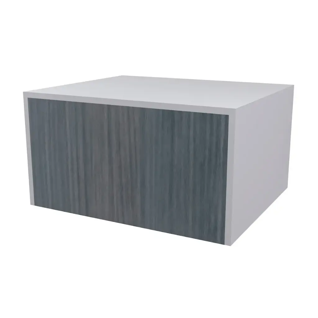 MUEBLE DE BAÑO 1 GAVETA 32 X 60 X 52 CM CON TOPE EN MADERA MODELO POLARIS COLOR BLANCO REF. 00308027 MARCA PIERROT