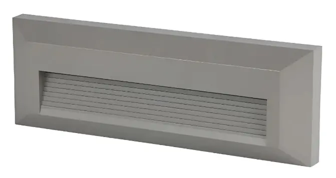 APLIQUE DE PARED SUPERFICIAL 3 W 3500K IP65 100LM 80-265V RECTANGULAR C/ BLANCO REF. LBD14323XWH MARCA ILUMINAK