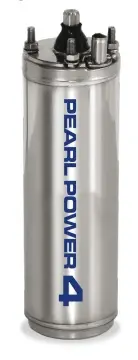 MOTOR ELECTRICO SUMERGIBLE PARA POZO 4" 1HP 220V 60HZ MONOFASICO REF. 4MOP10C163 MARCA PEARL