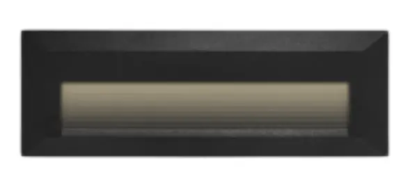 APLIQUE DE PARED SUPERFICIAL 3 W 3500K IP65 100LM 80-265V RECTANGULAR C/ NEGRO REF. LBD14323XWH-N MARCA ILUMINAK