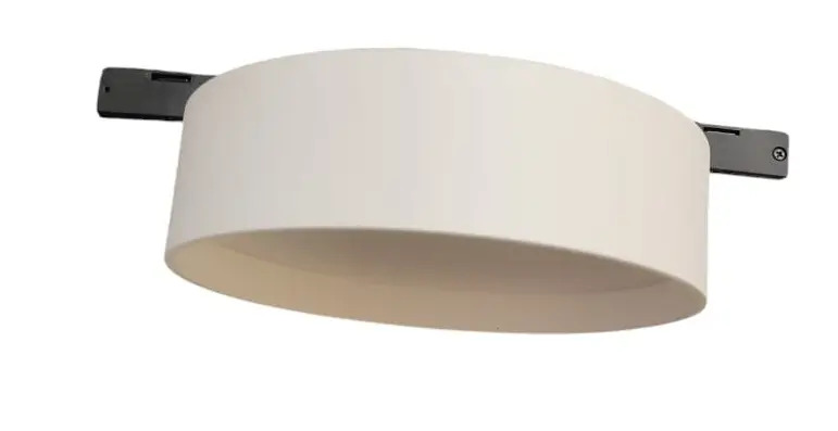 LAMPARA DIFUSA 12W 3000K 24VDC T/DOWNLIGHT BLANCO P/ RIEL MAGNETICO ULTRADELGADO 11.3X3.4CM MARCA LUMIND