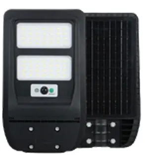 LUMINARIA VIAL LED CON PANEL SOLAR 15 W 6500 K 2200 LM IP66 BATERIA 3.2V 12AH ( ALUMBRADO PUBLICO ) REF. LAPS12 MARCA EVERGREEN