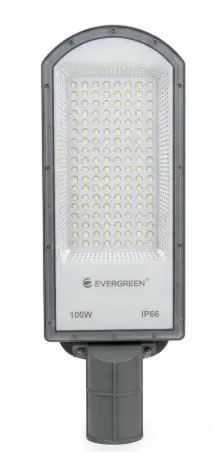 LUMINARIA VIAL LED CON FOTOCELDA 100 W 100 V 5700 K 13.000 LM IP66 ( ALUMBRADO PUBLICO ) REF. LAP100F MARCA EVERGREEN