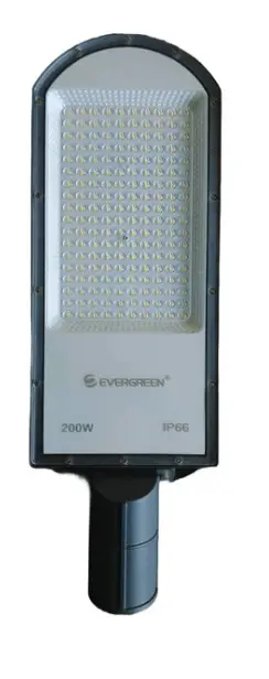 LUMINARIA VIAL LED CON FOTOCELDA 200 W 110 V 5700 K 26.000 LM IP66 ( ALUMBRADO PUBLICO ) REF. LAP200F MARCA EVERGREEN