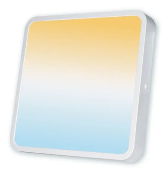 PANEL LED SUPERFICIAL CUADRADO 4" 12 W 3CCT 1200LM HIGH LUMEN (100 - 305 V) REF. 412SCHL3T LUCERNA