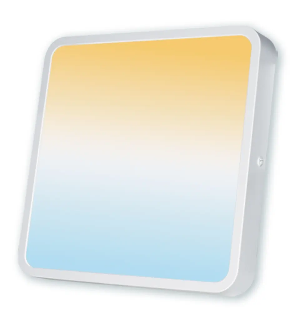 PANEL LED SUPERFICIAL CUADRADO 4" 12 W 3CCT HIGH LUMEN 1200 LM (100 - 305 V) REF. 412SCHL3T COD. 31059226 LUCERNA