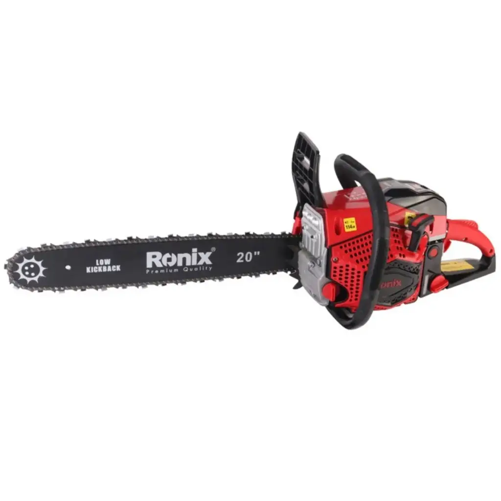 MOTOSIERRA DE GASOLINA 20" 2700 W 4 HP 58 CC TANQUE DE 560 ML REF. 4651 MARCA RONIX
