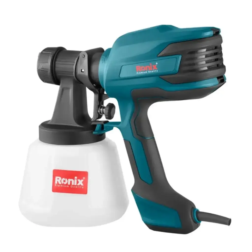 PISTOLA PARA PINTAR ELECTRICA 450 W 110 V FLUJO MAXIMO 900 ML / MIN REF. 1340V MARCA RONIX