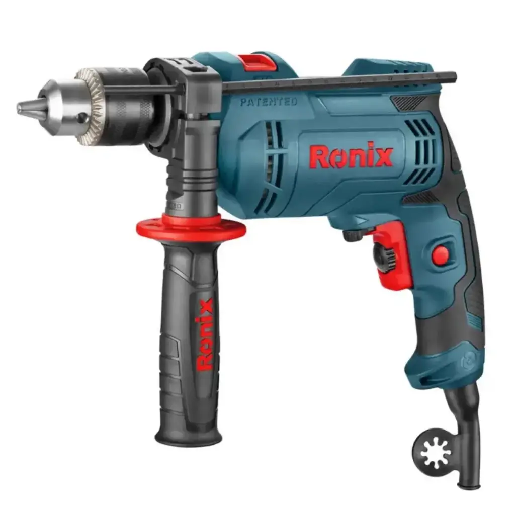 TALADRO 800 W CABLE CON PERCUTOR MANDRIL 1/2" REF. 2212 V MARCA RONIX